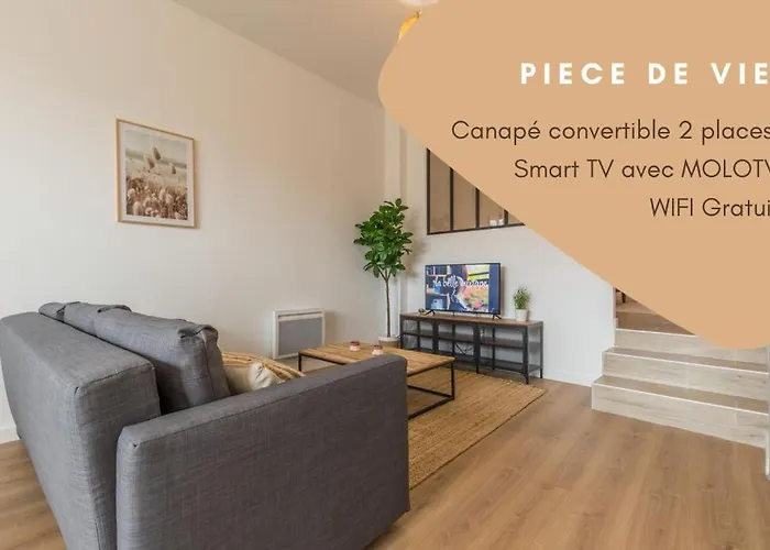 Apartman Le Loft - Ouvert, Salle De Bain Italienne, Ideal Couples *