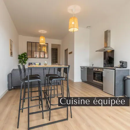 Lägenhet Le Loft - Ouvert, Salle De Bain Italienne, Ideal Couples Castelsarrasin