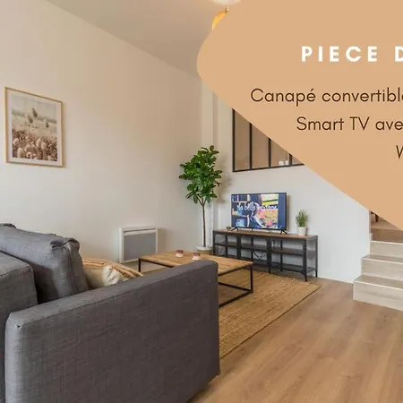 Apartment Le Loft - Ouvert, Salle De Bain Italienne, Ideal Couples *